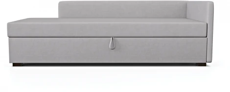 Диван-кровать Arsko Велес Угол правый велюр серый