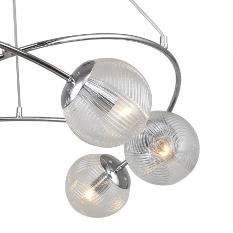 Подвесная люстра Escada Molecule 1110/6PL E14*40W Chrome