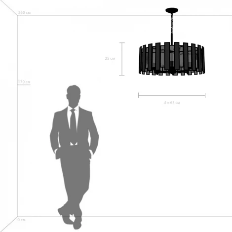 Подвесная люстра Agave 712062 (220V, на цепи, круглые)