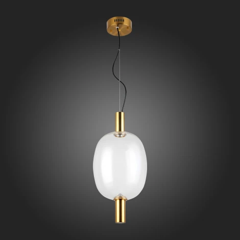 Подвесной светильник ST Luce Allenore SL1582.313.01 (LED, 220V, на тросе, шар)