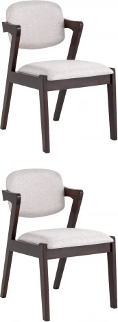 Стул обеденный Stool Group VIVA светло-серый 2 шт. УТ000036468