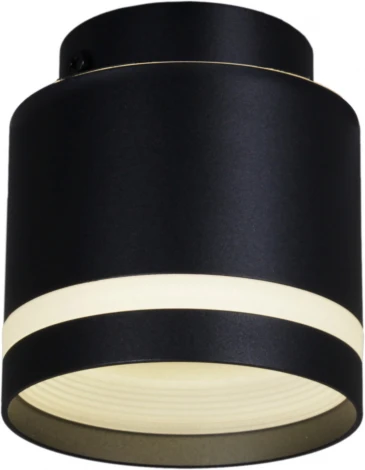 Точечный светильник Reluce 53001-9.5-001IL GX53+LED3W BK (220V)