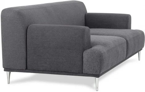 Диван Portofino 2-х местный ОГОГО (арт.753137), (Велюр/Серый)