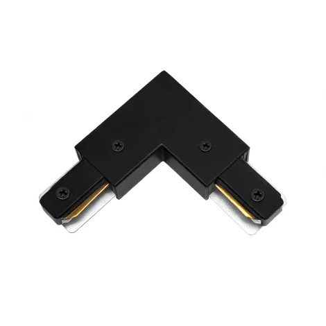 Коннектор угловой L-образный с подводом питания для трека 2К1Ф тип СТ/T к 50202X(-T), 50203X(-T) Lightstar Barra 502127-1