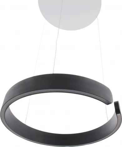 Подвесной светильник светодиодный с регулировкой цветовой температуры и яркости Mizi'en Leo MZ31371-600B (220V, на тросе, кольцо)