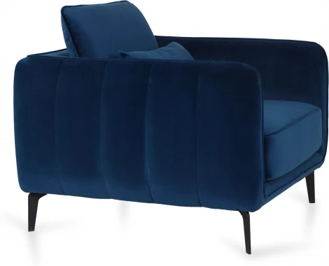 Кресло Amsterdam ОГОГО (арт.695156), (Ткань/Синий)