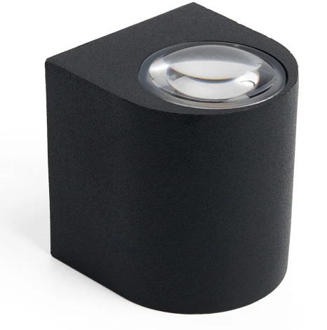 Архитектурная подсветка Feron Корфу 48470 DH052, 6W, 400Lm, 4000K, черный Бостон (LED, 220V, IP54)