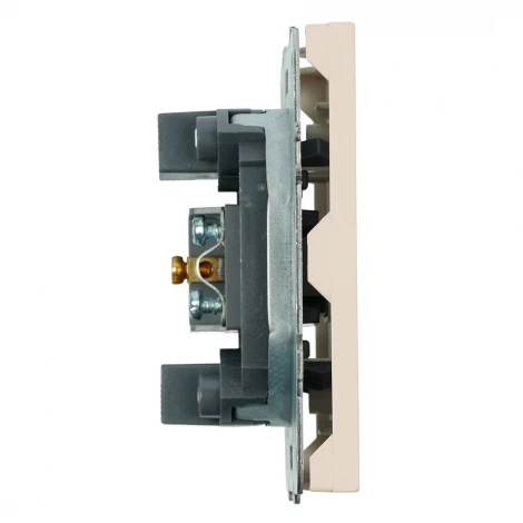 ТВ-розетка (кашемир, soft touch) Stekker Эмили 49901