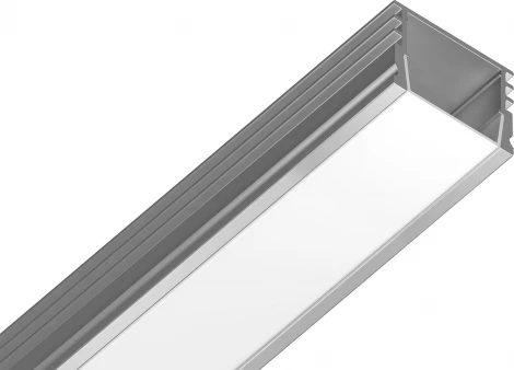 Алюминиевый профиль накладной для светодиодной ленты до 15мм Ambrella Illumination GP1750AL