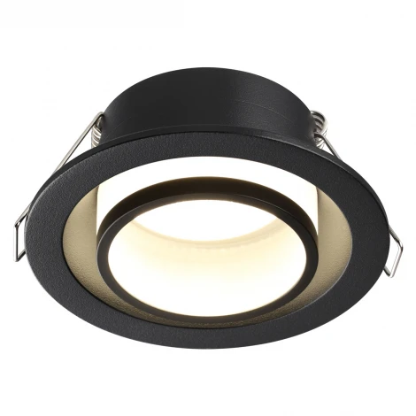 Светильник встраиваемый Novotech Lirio 371051 черный IP20 GU10 12W 220-240V