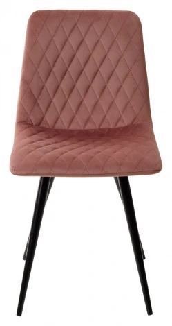 Стул CHILLI-X РОЗОВЫЙ #15, велюр / черный каркас 4 шт/ 1 к