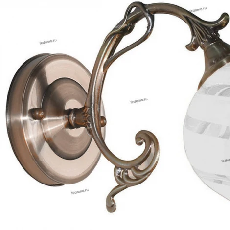 Бра IDLamp Dorotea 289/1A-Oldbronze