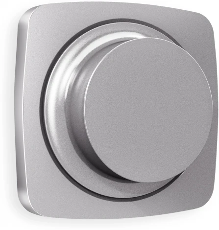 Лицевая панель Ambrella Volt OMEGA (Сталь матовый) для светорегулятора универсального QUANT OP5055