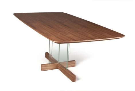 Стол Top Concept обеденный Ghost 200, Стол Top Conceptешница орех