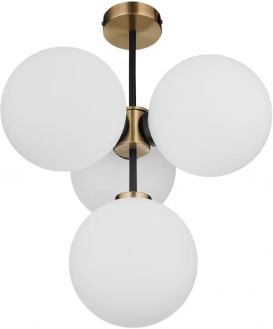 Потолочная люстра на штанге 33 Идеи CHN800S.04.17ABL.ASB-S32WH (220V, шарики)