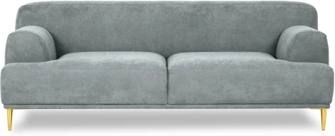 Диван Portofino 2-х местный ОГОГО (арт.753047), (Рогожка/Серый)