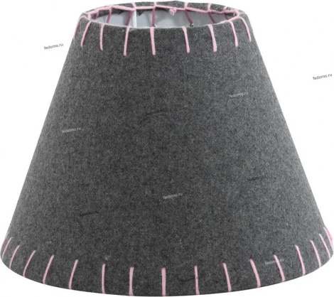 Абажур Eglo Vintage, серый с розовым