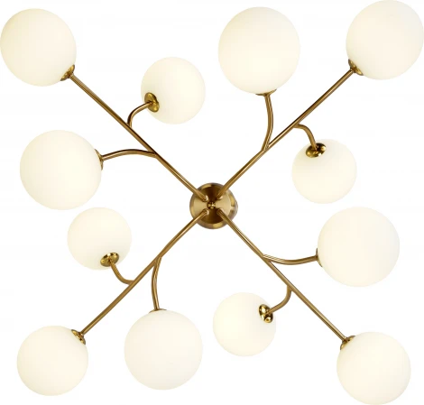 Потолочная люстра на штанге Zortes Blo ZRS.1777.12 (220V, шарики, IP21)