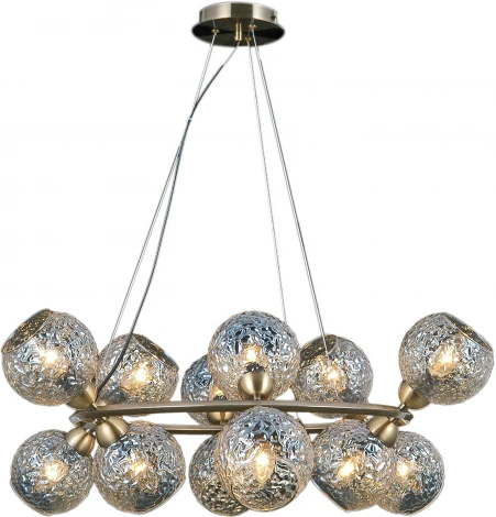 Подвесная люстра ILLUMICO IL0452-12PASQ-79 AB (220V, на тросе)