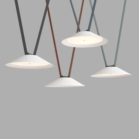 Трековый светильник 48V Denkirs Belty Flow DK5564-WH+BK (LED)