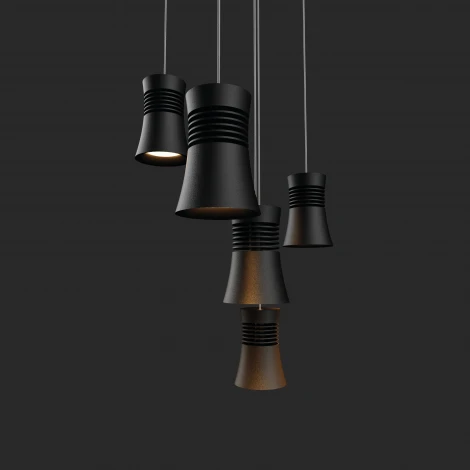 Подвесной светильник Mantra Pagoda 7787 (LED, 220V, на проводе, круглые)