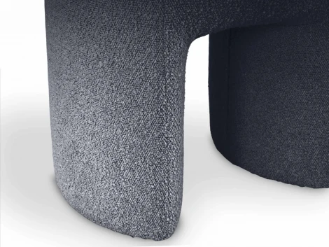 Пуф Shaggy ОГОГО (арт.825267), (Ткань,Букле/Синий)