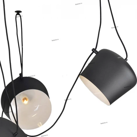 Подвесной светильник Lussole Loft Shirley LSP-9919 (220V, на проводе, паук, IP21)