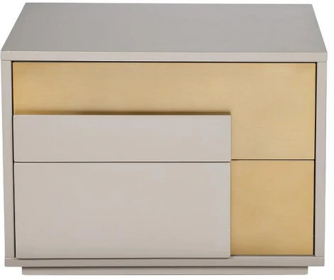 Тумба прикроватная Garda Decor 58DB-NS19009L (Серый)