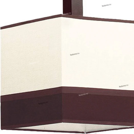 Подвесной светильник Alfa Paja 12031 (220V, венге, на проводе, куб)