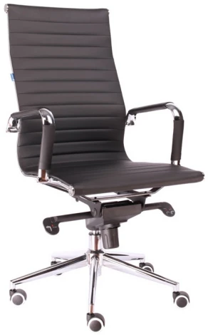 Компьютерное кресло для руководителя Rio M экокожа черный