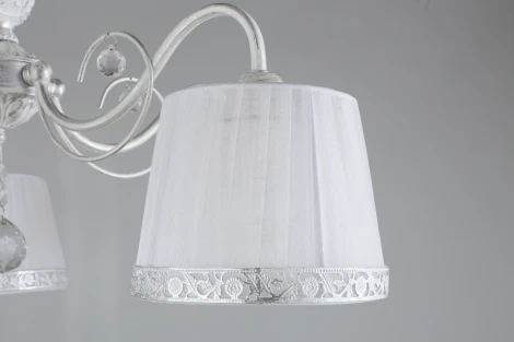 Потолочная люстра на штанге Campovaglio OML-54117-05 (220V, хрусталь, подвески)