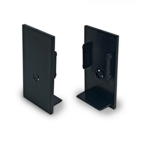 Торцевая заглушка черная AM Group AM554 BK