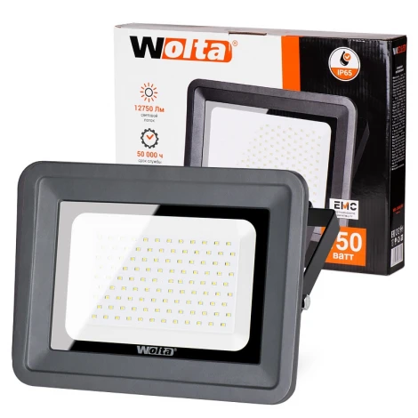 Светодиодный прожектор 150Вт 5700К IP65 Wolta WFL-150W/06