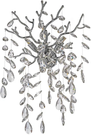 Бра хрустальное Dio D'Arte Tavenna Nickel Tavenna H 2.40.638 N (220V)