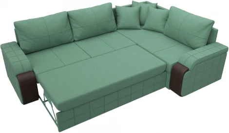 Диван угловой Николь правый угол Лига Диванов (Рогожка) арт.126002