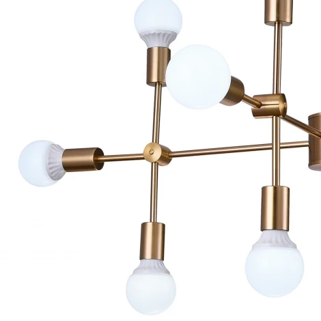 Потолочная люстра Natali Kovaltseva Loft Lux 75130/8C GOLD