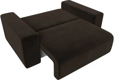 Кресло Лига-036 НПБ (Коричневый/Микровельвет) Лига Диванов арт.121283