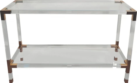 Консоль IST-CASA Роялти MH-1780ST, 120х40х76 см, прозрачный