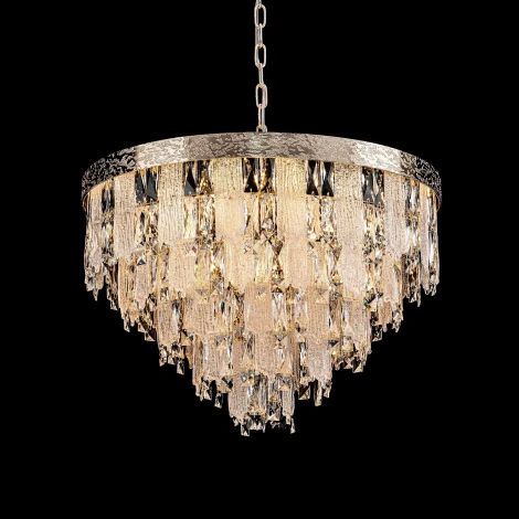 Подвесная люстра хрустальная Modelux MODELUX ML.7206.600 GD