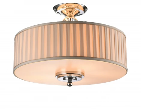 Потолочная люстра Newport 3100 3105/PL бежевый плиссированный (220V, круглые)