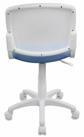Кресло детское Бюрократ CH-W296NX белый TW-15 сиденье голубой 26-24 сетка/ткань крестовина пластик пластик белый