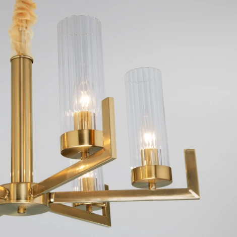 Подвесная люстра Eurosvet Arganie 60133/6 латунь (220V, на цепи)