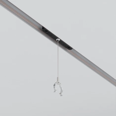 Коннектор с тросовым подвесом Tau в шинопровод Exility Maytoni Accessories for tracks Exility TRA101SWT-2B (48V)