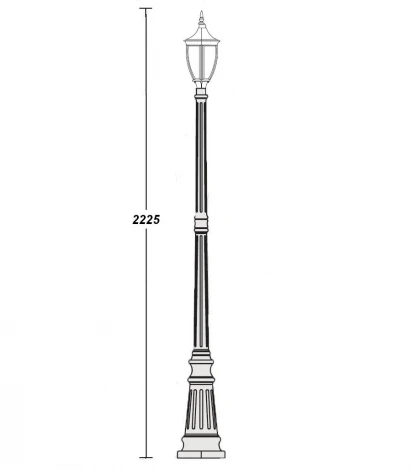 Наземный фонарь Oasis Light Coventry 91509