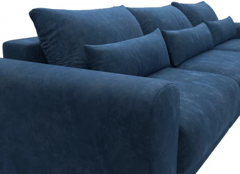 Диван прямой Лига-056 НПБ Лонг Лига Диванов (Велюр) арт.129147