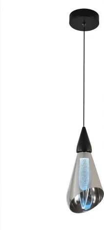 Подвесной светильник (11049/1P Black) Indigo Riflesso V000110L (LED, 220V, на проводе)