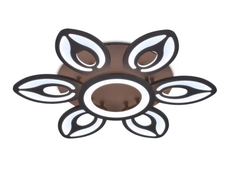 Потолочная люстра Ambrella Original FA463 (регулировка яркости, LED, 220V, пульт управления, цветы)