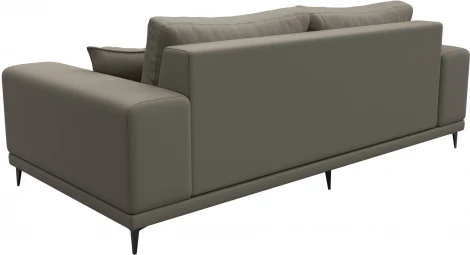 Диван прямой Льюес Лига Диванов (Экокожа) арт.126692