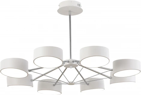 Потолочная люстра на штанге Valle SLE6005-502-08 Evoluce (LED, 220V, пульт управления)