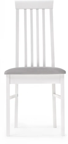 Деревянный стул Woodville Рейнир серый / белый 528938